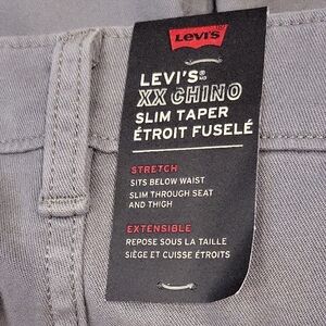 Men Levi's Gray XX Chino Pants